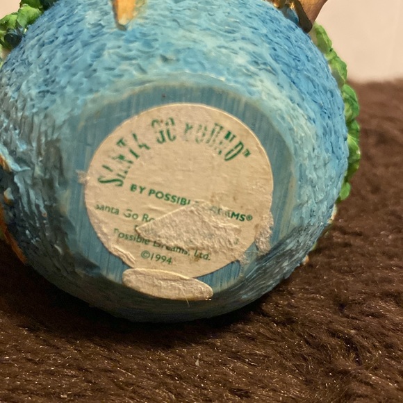 1994 Santa Go Round by possible dreams Santa save the animals on earth sz4” - Picture 6 of 7